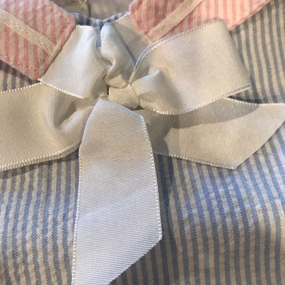 🍭Jack & Teddy Searsucker Dress - Picture 3 of 7